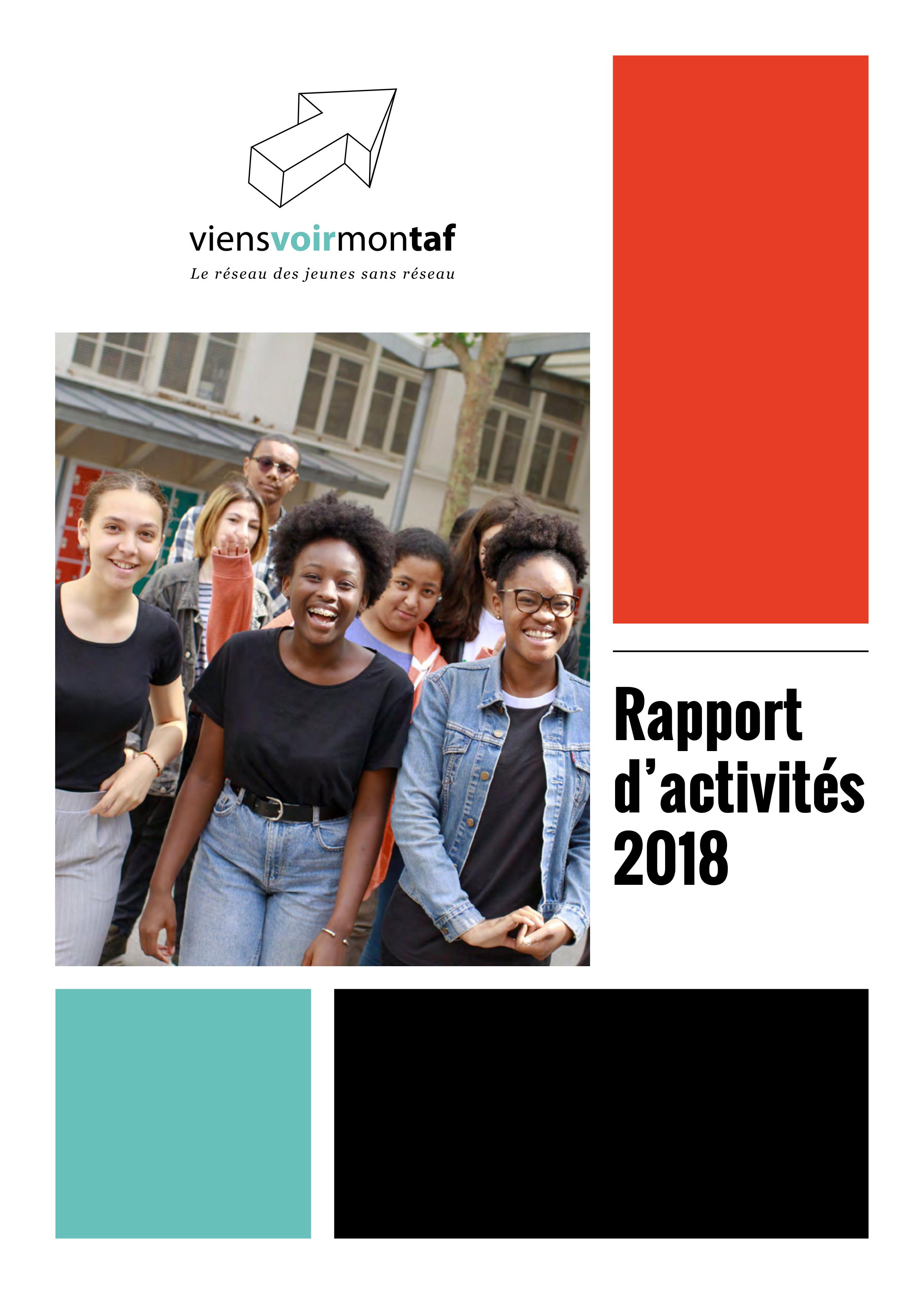 Rapport d'activité 2018 viensvoirmontaf VVMT