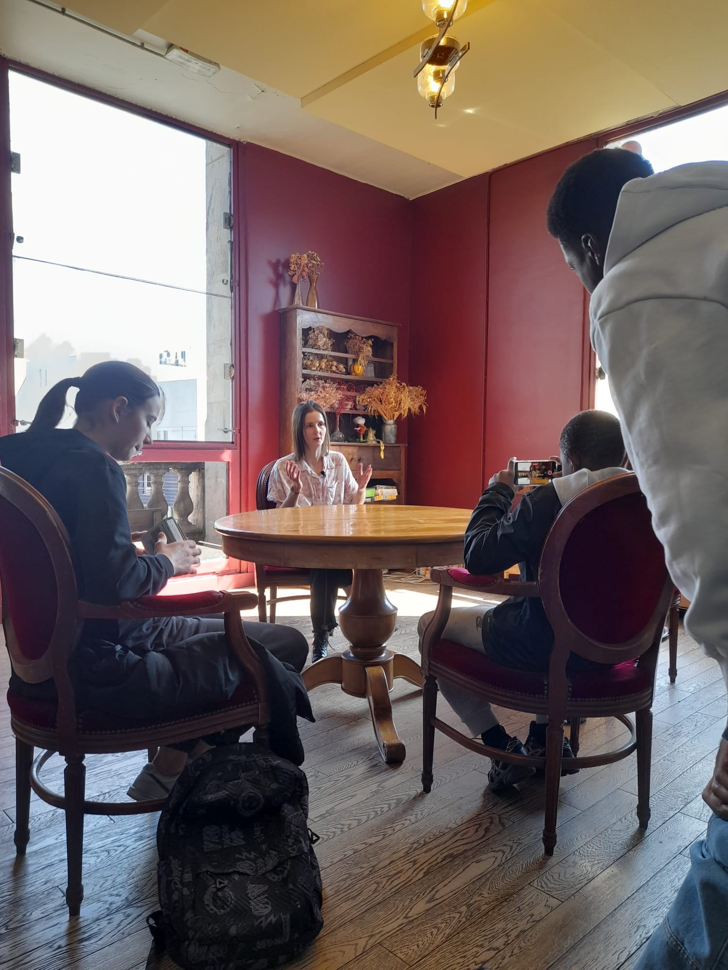 ViensFilmerDesPros_tournage