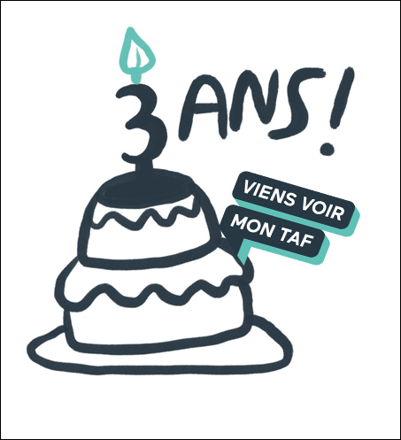 3 ans de ViensVoirMonTaf à Grenoble