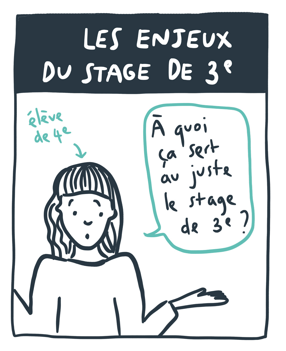 Les enjeux du stage de 3e