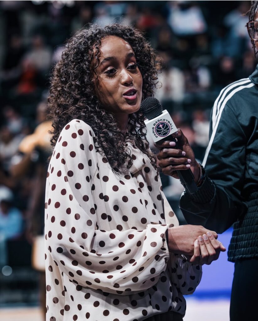 Soumaya à l'adidas arena
